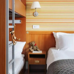 Oru Hotel 3* Стандартный семейный номер с разными типами кроватей фото 5
