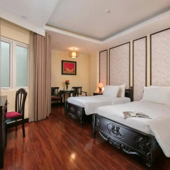 Quoc Hoa Premier Hotel 4* Номер Делюкс двуспальная кровать