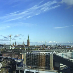 Отель Wakeup Copenhagen - Carsten Niebuhrs Gade балкон