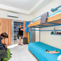 Abraham Hostel Jerusalem Кровать в общем номере фото 9