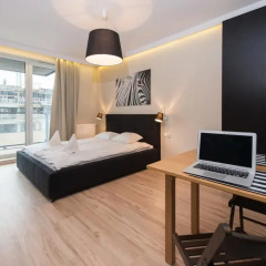 Апартаменты Apartinfo Chmielna Park Apartments Студия с различными типами кроватей фото 3