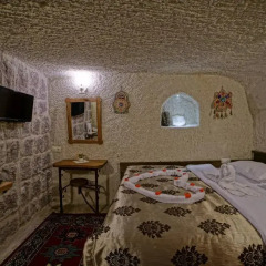 Melek Cave Hotel 3* Стандартный номер с двуспальной кроватью фото 2