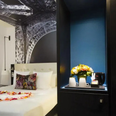 Отель Hôtel Gustave 4* Стандартный номер с двуспальной кроватью фото 10