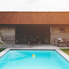 Отель Flemish cottage Бельгия, Осткамп - отзывы, цены и фото номеров - забронировать отель Flemish cottage онлайн бассейн фото 2