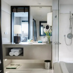 Отель Millennium Hilton Bangkok 5* Номер Делюкс с разными типами кроватей фото 2