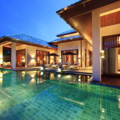 Отель Anantara Sanya Resort & Spa 5* Вилла с различными типами кроватей