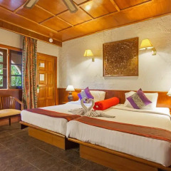 Отель Tropica Bungalow Resort 3* Улучшенное бунгало с различными типами кроватей фото 5