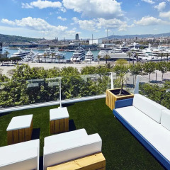 Отель 54 Barceloneta Испания, Барселона - отзывы, цены и фото номеров - забронировать отель 54 Barceloneta онлайн балкон