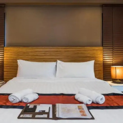 Отель The Cottage Suvarnabhumi 3* Улучшенный номер с двуспальной кроватью фото 9