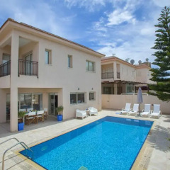 Отель Villa Michelle 2 Кипр, Протарас - отзывы, цены и фото номеров - забронировать отель Villa Michelle 2 онлайн бассейн