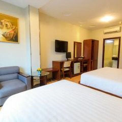 Hong Vy 1 Hotel 3* Стандартный номер с различными типами кроватей фото 6