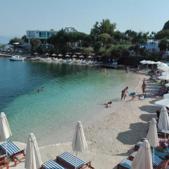 Отель Mustafaraj Apartments Ksamil Албания, Ксамил - отзывы, цены и фото номеров - забронировать отель Mustafaraj Apartments Ksamil онлайн пляж фото 2