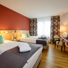 AMEDIA Hotel Dresden Elbpromenade 3* Стандартный номер с различными типами кроватей фото 3