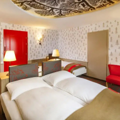 Отель Swiss Night by Fassbind 3* Улучшенный номер с различными типами кроватей фото 7