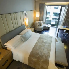 JW Marriott Hotel New Delhi Aerocity 5* Стандартный номер с различными типами кроватей фото 4