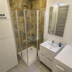 Апартаменты Little Americas Oktogon Apartments ванная фото 2