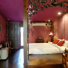 Отель Old Capital Bike Inn 3* Люкс с различными типами кроватей фото 7