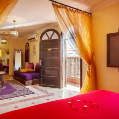 Отель Riad La Kahana 2* Стандартный номер с различными типами кроватей фото 8