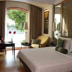 Отель Trident, Gurgaon 5* Стандартный номер с различными типами кроватей фото 2