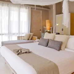 Отель Twin Lotus Koh Lanta 4* Вилла с различными типами кроватей фото 25