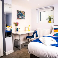 Отель Flat 2, Falcondale House 5 South Cliff Великобритания, Истборн - отзывы, цены и фото номеров - забронировать отель Flat 2, Falcondale House 5 South Cliff онлайн удобства в номере фото 2