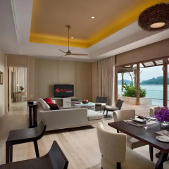 Отель Resorts World Sentosa - Beach Villas 5* Вилла с различными типами кроватей фото 4