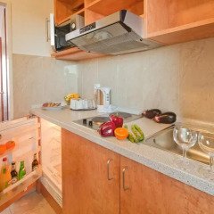Apartment-Hotel Hamburg Mitte 3* Стандартный семейный номер разные типы кроватей фото 6