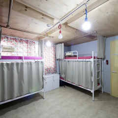 Lazy Fox Hostel Кровать в общем номере с двухъярусной кроватью фото 4