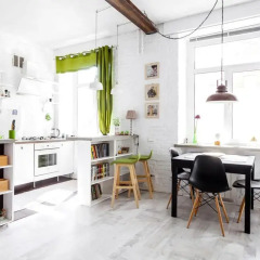 Гостиница Spacious Loft na Sovetskoy Апартаменты разные типы кроватей фото 29