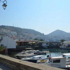 Отель Saint Tropez Apartments Албания, Саранда - отзывы, цены и фото номеров - забронировать отель Saint Tropez Apartments онлайн приотельная территория фото 2