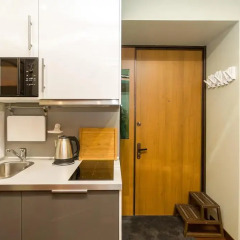 Апартаменты Four Squares Apartments on Tverskaya Апартаменты с двуспальной кроватью фото 46