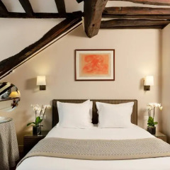 Отель Hôtel de Lutèce 3* Стандартный номер с различными типами кроватей фото 5