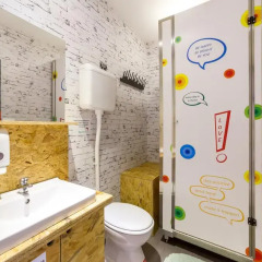 Chillout Hostel Zagreb Кровать в общем номере с двухъярусными кроватями фото 27