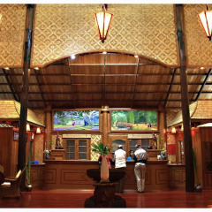 Hupin Hotel Khaung Daing Village Resort гостиничный бар