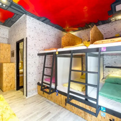 Chillout Hostel Zagreb Кровать в общем номере с двухъярусными кроватями фото 42