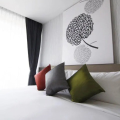 Отель Aspira Prime Patong 3* Улучшенный номер двуспальная кровать фото 7