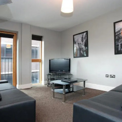 Отель City Warehouse Aparthotel Manchester 4* Апартаменты с двуспальной кроватью фото 12
