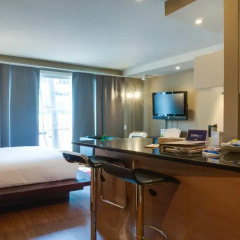 Отель NUVO Hotel Suites Канада, Калгари - отзывы, цены и фото номеров - забронировать отель NUVO Hotel Suites онлайн комната для гостей фото 4