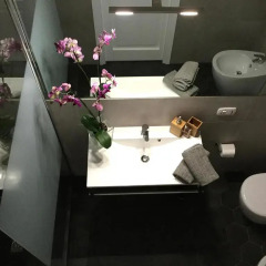 Отель B&B Il Principe di Via Belmonte Италия, Палермо - отзывы, цены и фото номеров - забронировать отель B&B Il Principe di Via Belmonte онлайн ванная