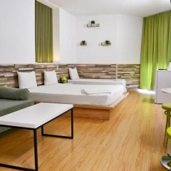 Art Hotel Simona 3* Студия с разными типами кроватей фото 7
