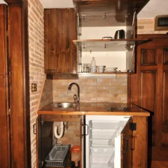 Гостевой дом Una Апартаменты с двуспальной кроватью фото 35