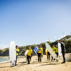 Hostel & Surfcamp 55 пляж