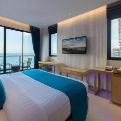 Отель Deep Blue Z10 Pattaya Стандартный номер с различными типами кроватей фото 18