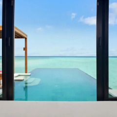 Отель Four Seasons Maldives At Kuda Huraa 5* Вилла с различными типами кроватей фото 6