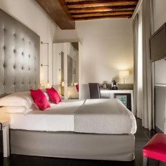 Hotel Condotti 3* Стандартный номер с двуспальной кроватью фото 5