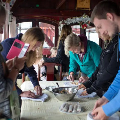 Отель Halong Golden Bay Cruise Стандартный номер с различными типами кроватей фото 7