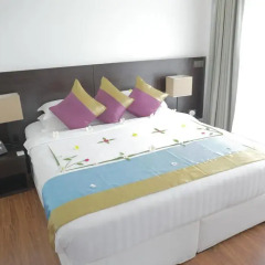 Отель Plumeria Maldives 4* Номер Делюкс с различными типами кроватей фото 8
