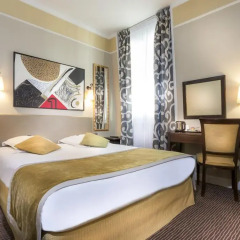 Отель Hôtel Du Bois Champs-Elysées 3* Стандартный номер с различными типами кроватей фото 5