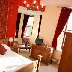 Отель Broomhall Castle 3* Стандартный номер двуспальная кровать фото 3