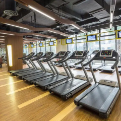 Отель Holiday Inn Shanghai Hongqiao фитнесс-зал